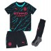 Lacne Dětský Futbalové dres Manchester City Phil Foden #47 2023-24 Krátky Rukáv - Tretina (+ trenírky)